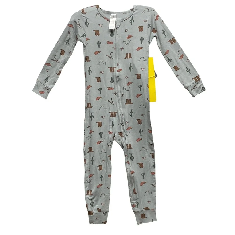 Modern Moments by Gerber Baby Boys Pajama Set Sleeper Horseshoe 2Pack 12 MOS NWT